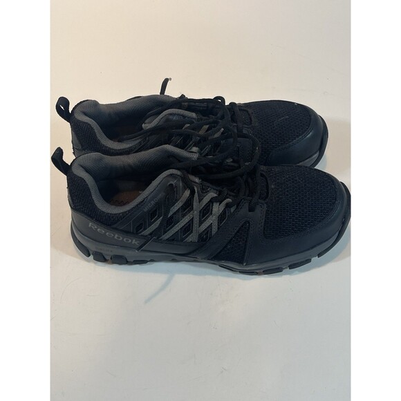 Reebok SubLite Work Shoe Mens Size 9 Black Safety Steel Toe RB4016 - Picture 5 of 12